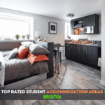 top rated student accommodation areas in Bristol near campuses and affordable housing.
