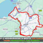 best neighborhoods and areas in Bristol for families, students and young professionals.