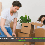 pros and cons of DIY packing vs professional packing services, cost comparison and convenience.