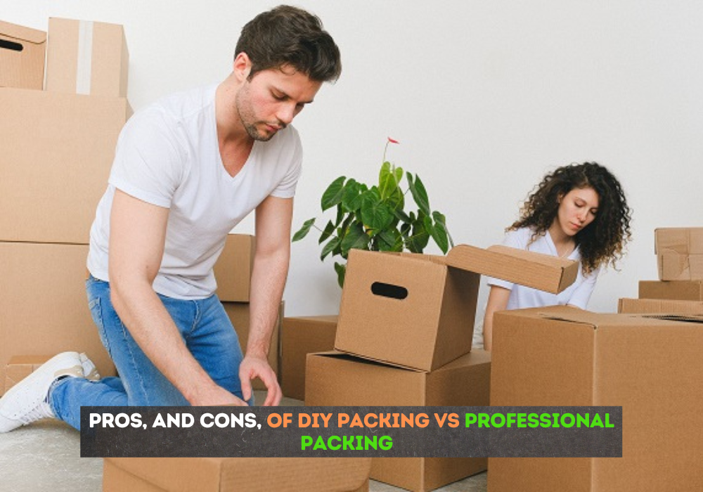 pros and cons of DIY packing vs professional packing services, cost comparison and convenience.