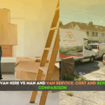 DIY van hire and man and van service comparison, costs and benefits