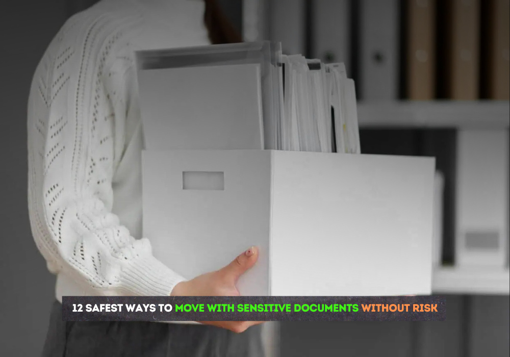 sensitive documents and secure moving methods