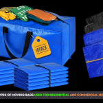 moving bags and packing types for residential and commercial moves