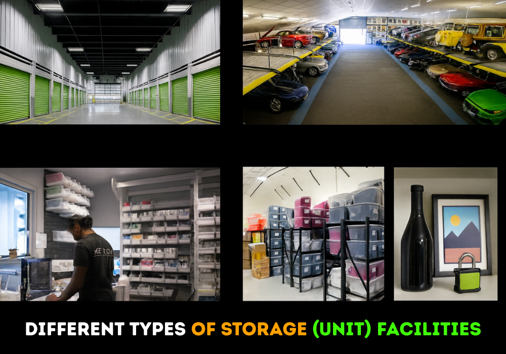 storage unit facilities types and residential and commercial storage