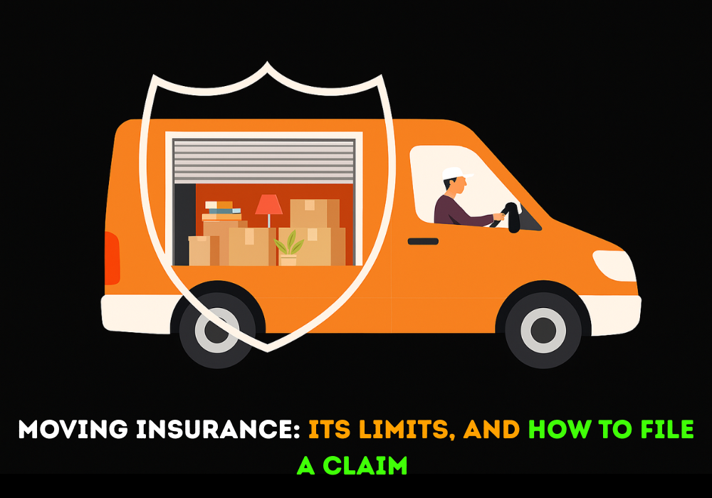 moving insurance coverage limits and claim process